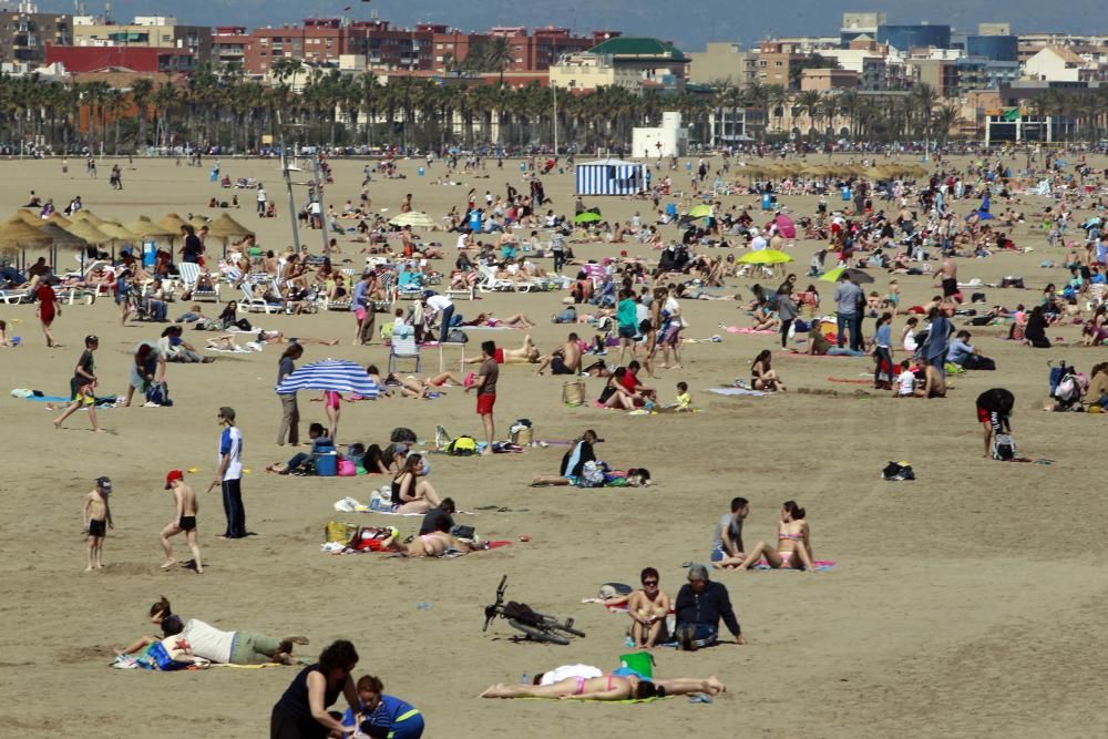 Fin de semana de sol y playa en la Comunitat Valenciana