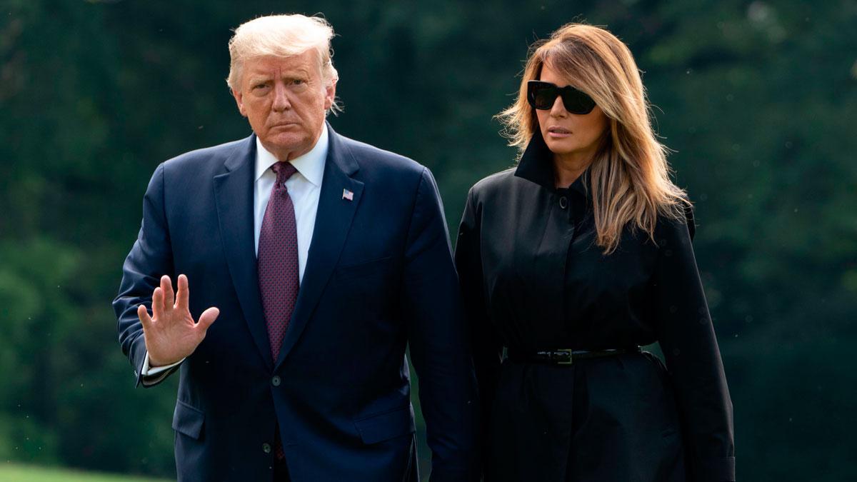 Donald y Melania Trump dan positivo por coronavirus