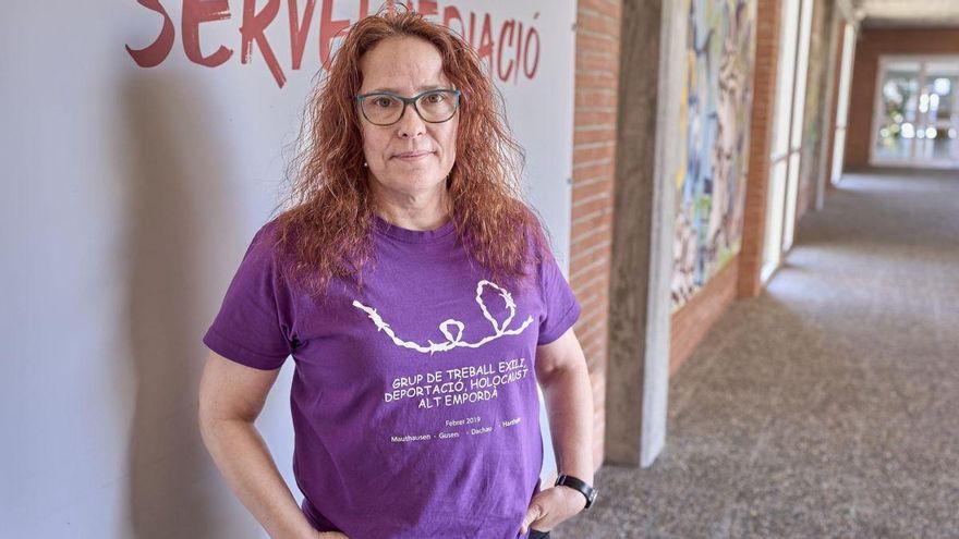Isabel Burgas, professora d&#039;un institut a Figueres: &quot;No crec que l&#039;alumnat voti massivament Vox, però veig que s&#039;han tornat més conservadors&quot;