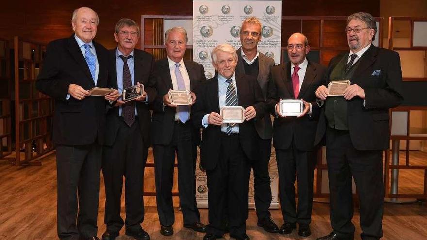 Comida homenaje a seis ingenieros de Caminos