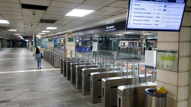 A PIE DE CALLE  ¿Cómo está afectando la huelga de Rodalies a los pasajeros de la estación de Plaça Catalunya de Barcelona?
