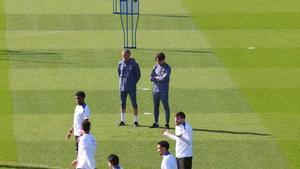El PSG prepara su partido de Liga de Campeones frente al Chelsea