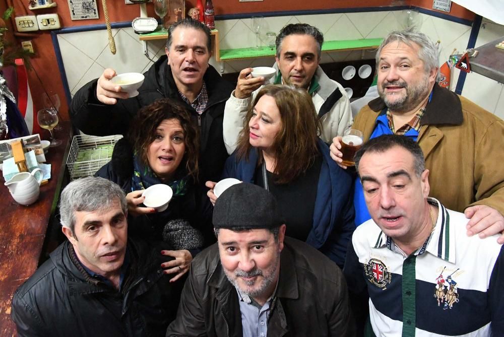 Despedida a la taberna A Cunquiña