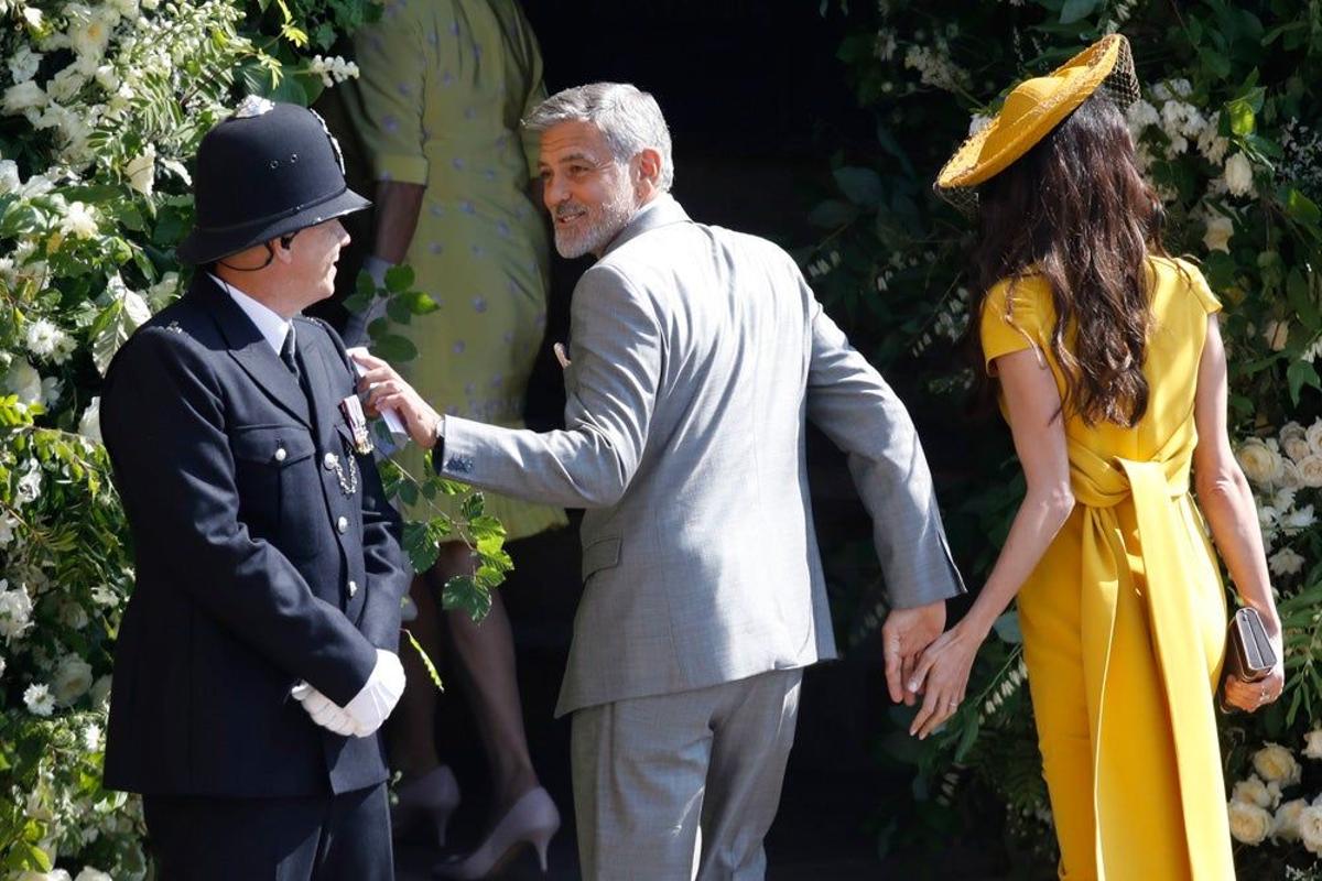 George Clooney, simpático con todo el mundo