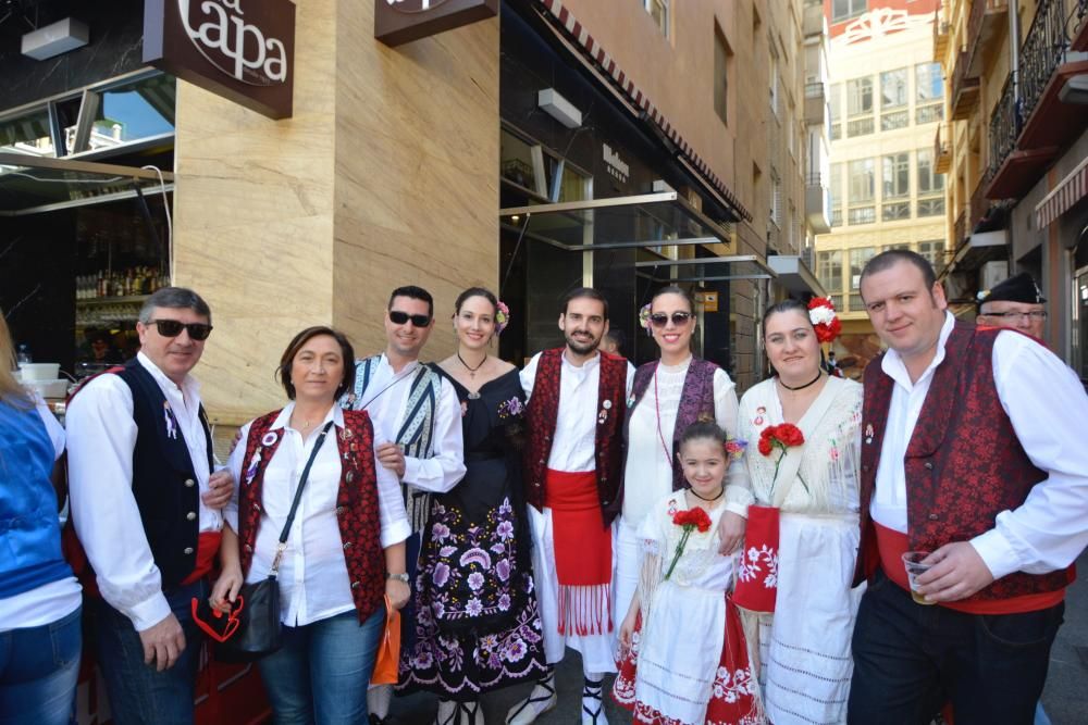 Ambiente y Photocall en la Plaza de las Flores