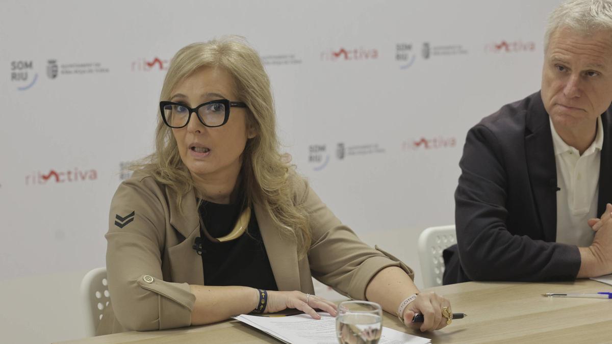 Teresa Luengo, secretaria provincial de CEV Valencia, en el foro Más que Empresas Camp de Túria.