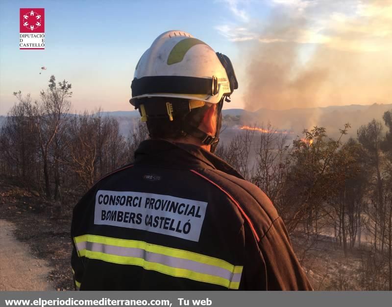 Incendio en Sant Mateu