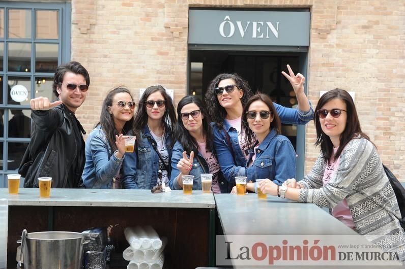 Ambiente sardinero en las calles de Murcia