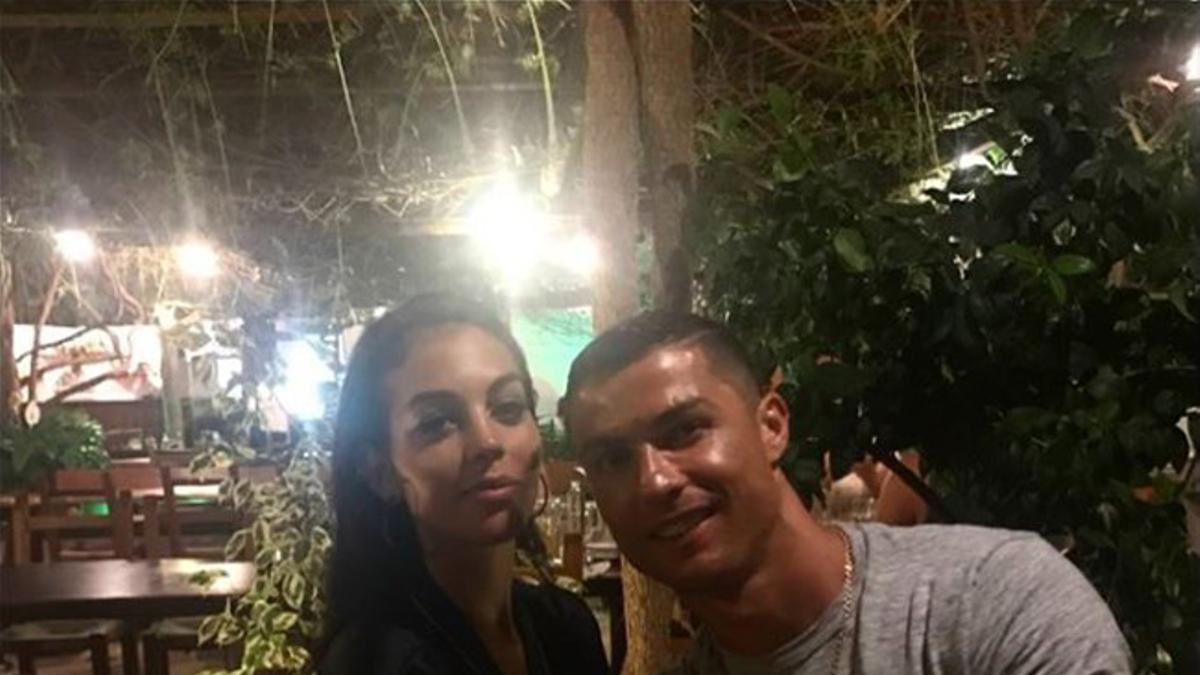 Georgina Rodriguez y Cristiano Ronaldo