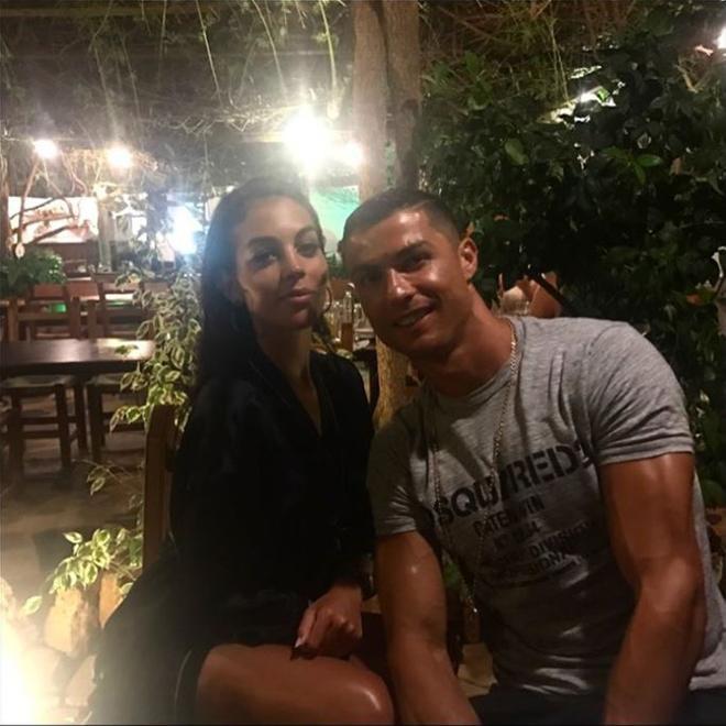 Georgina Rodriguez y Cristiano Ronaldo