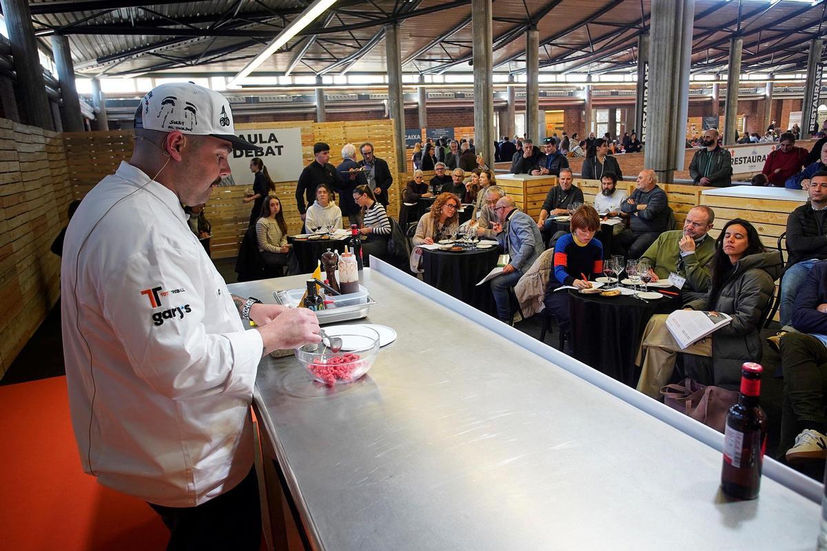 Una mostra durant el Fòrum Gastronòmic Girona de l'any anterior