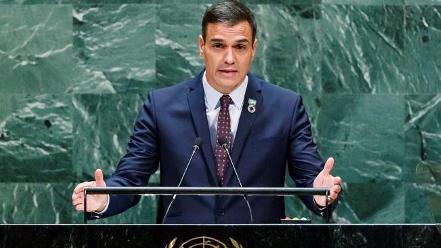 Sánchez ante la ONU: "Cerramos un capítulo oscuro de la democracia"