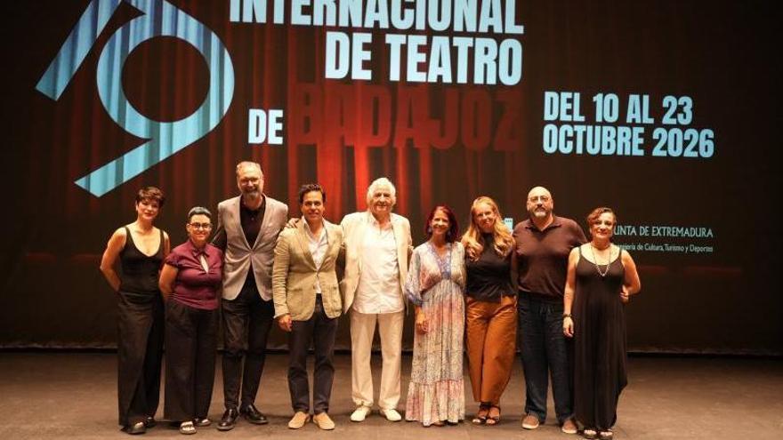 El Festival Internacional de Teatro de Badajoz ofrece trece espectáculos del 10 al 23 de octubre
