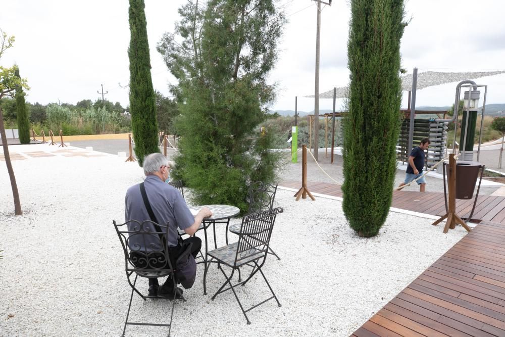 Abre sus puertas en Sant Rafel el primer jardín botánico y biotecnológico de las Pitiusas con vegetación de ambas islas