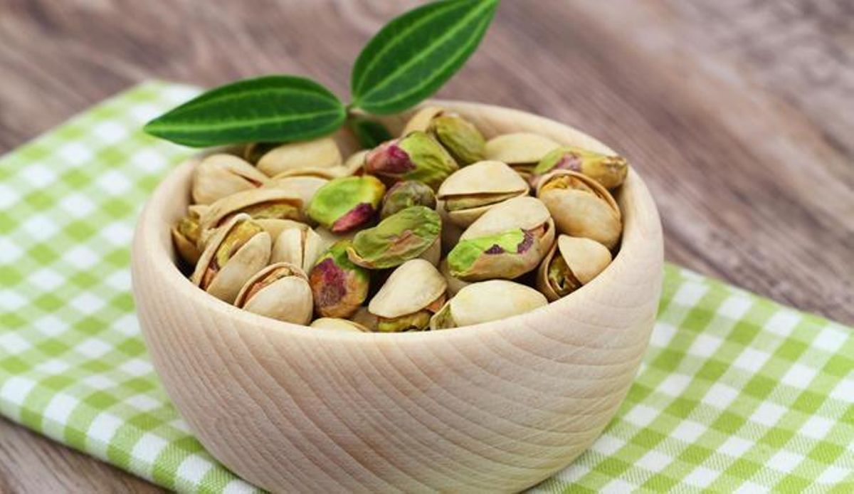 Los pistachos ayudan a combatir el estrés.