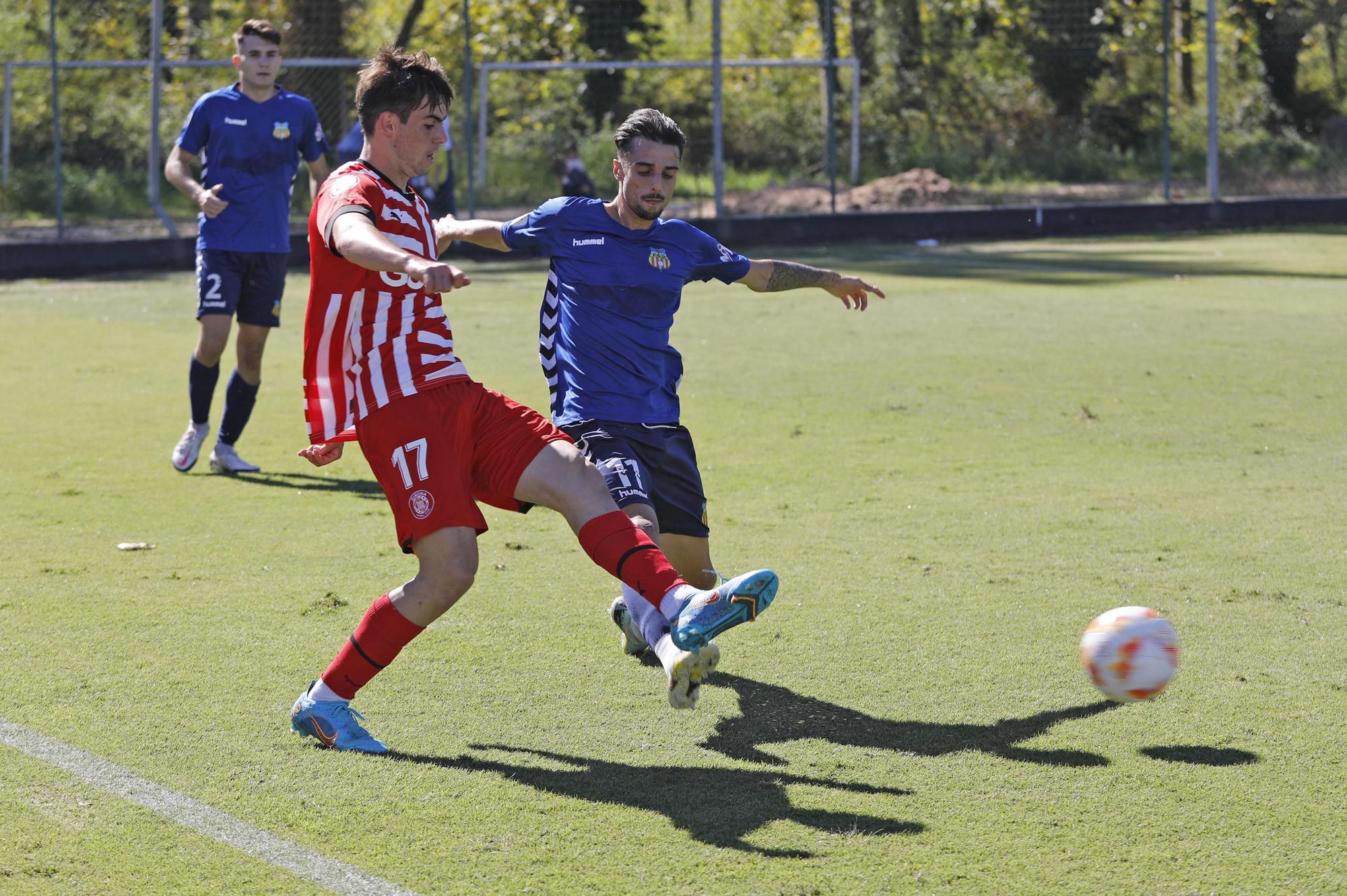 Girona B- Vilafranca, en fotos