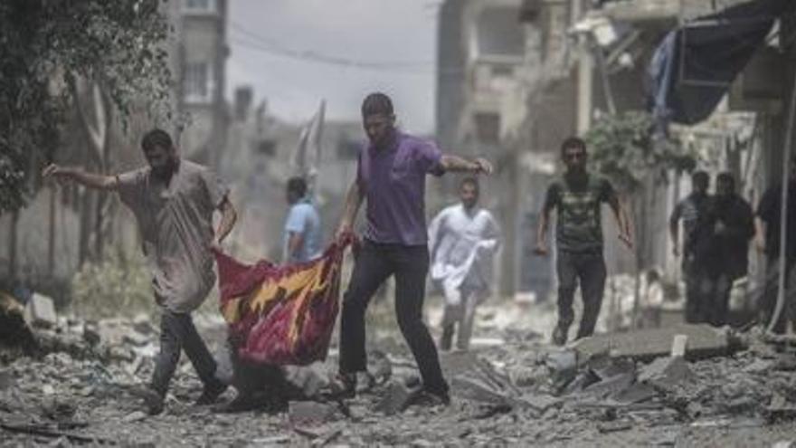 514 palestins i 20 israelians morts mentre segueixen els atacs a Gaza