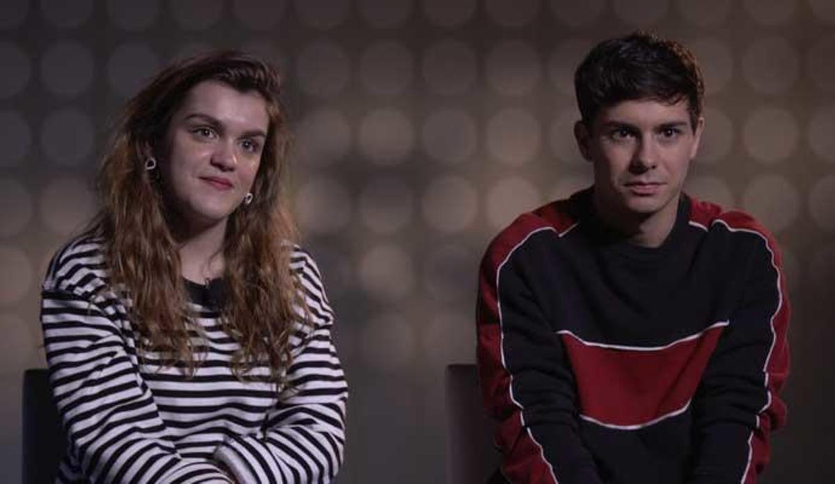 Amaia Romero y Alfred García.
