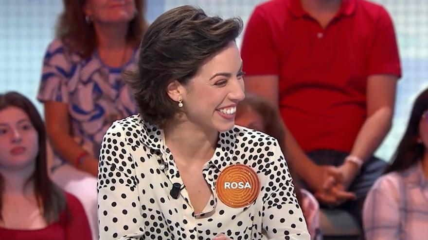 Rosa, de Pasapalabra, un icono para la juventud: &quot;Ella demuestra que se puede ser lista, divertida y tener una belleza natural&quot;
