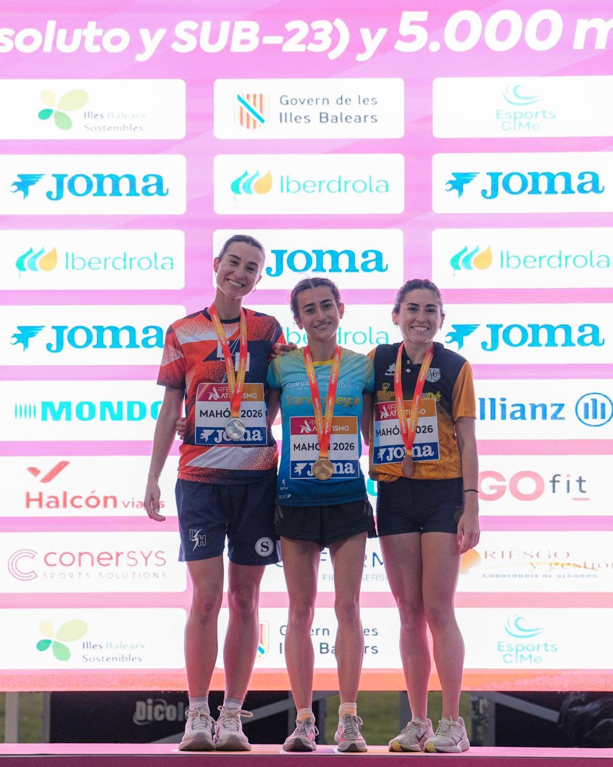 Judit Navarro, al podi dels 10.000 metres sub-23 en categoria femenina
