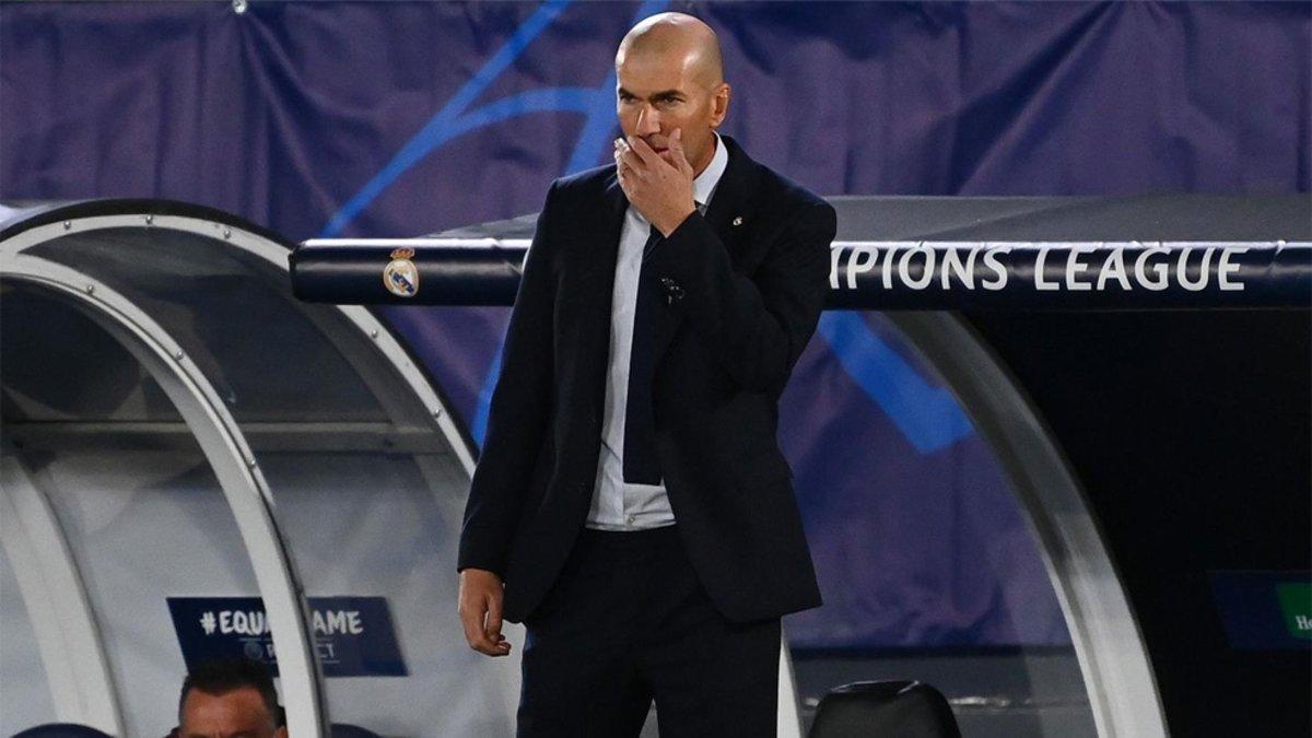 Zidane, resignado tras el varapalo en Valdebebas