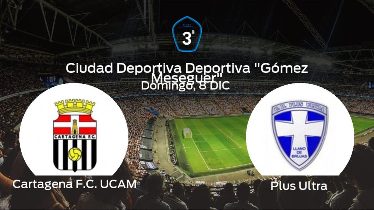 Previa del partido: el Cartagena F.C. UCAM recibe al Plus Ultra en la decimosexta jornada