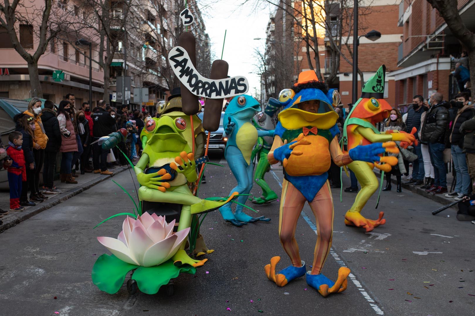 Desfile de carnaval en Zamora 2022