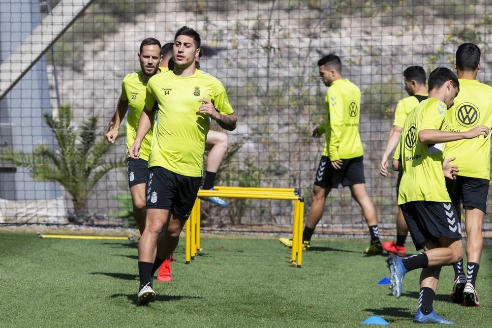 Entrenamiento de la UD Las Palmas