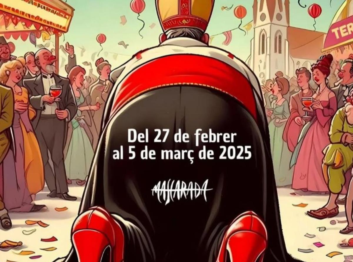 Cartel del Carnaval 2025 de Terrassa.