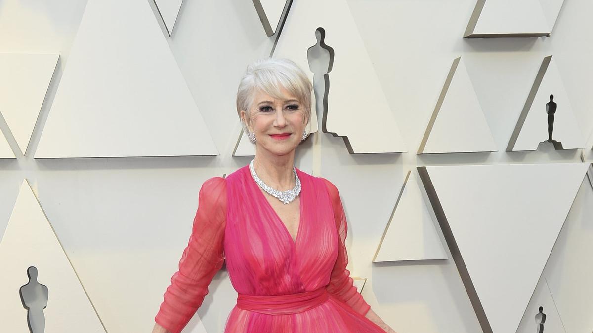 Helen Mirren en los Premios Oscar 2019