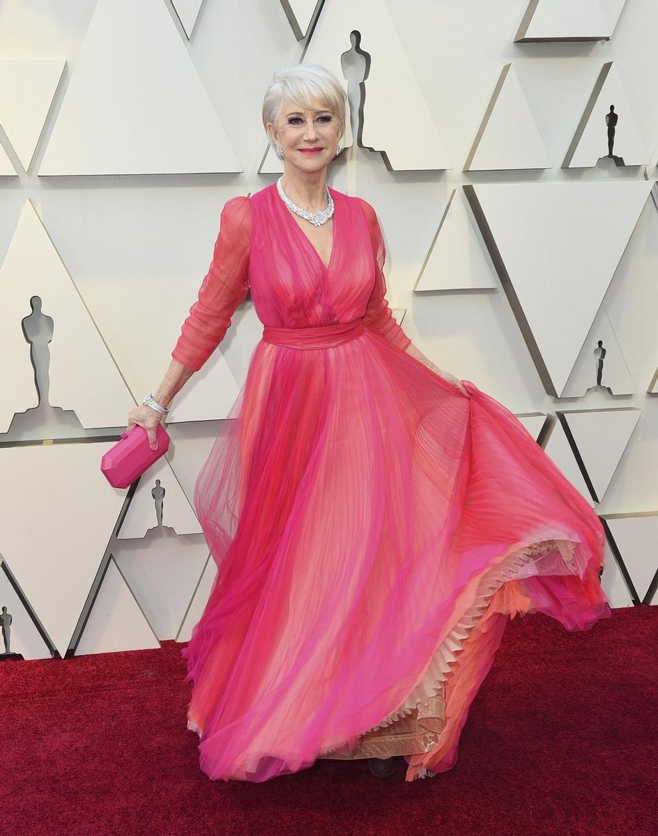 Helen Mirren en los Premios Oscar 2019