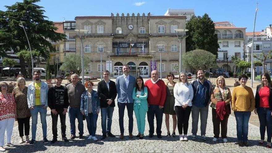 Candidatura de Esquerda Unida de O Grove. // Muñiz