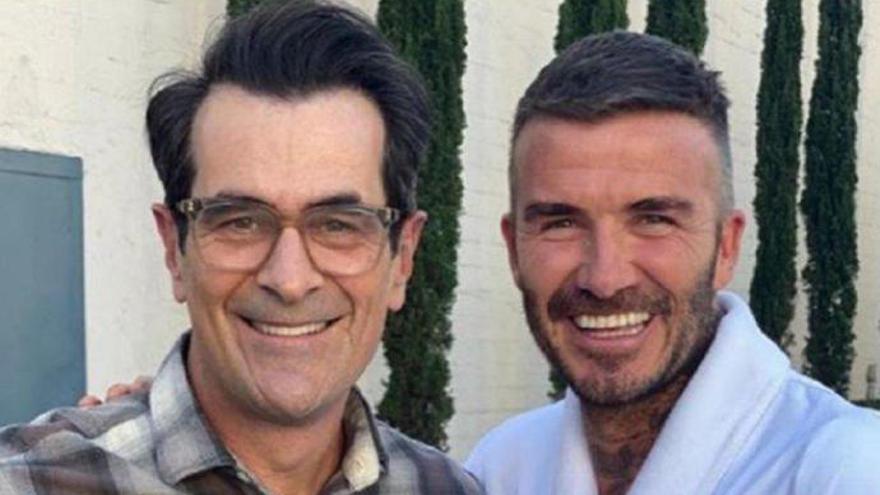 David Beckham en su cameo en &quot;Modern Family&quot;