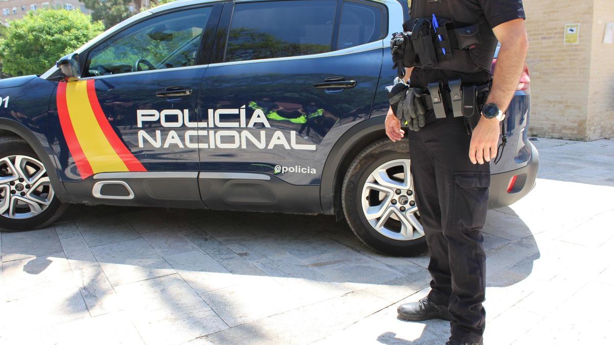 Un coche de la Policia Nacional