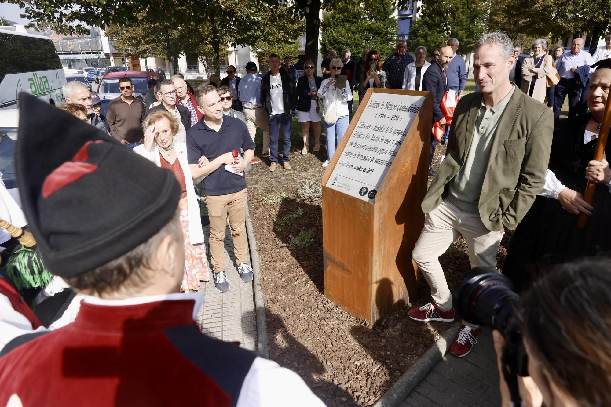 Los nuevos jardines de Mariano Castro Ordieres en Gijón, "símbolo de la tradición compartida" (en imágenes)