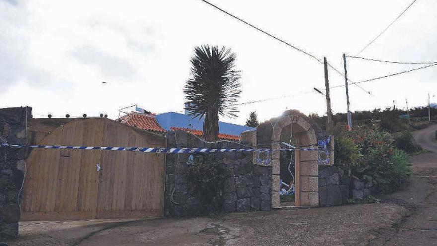 Imagen de la vivienda de la zona de Las Llanadas en la que se produjo el trágico suceso el 19 de enero del 2018.