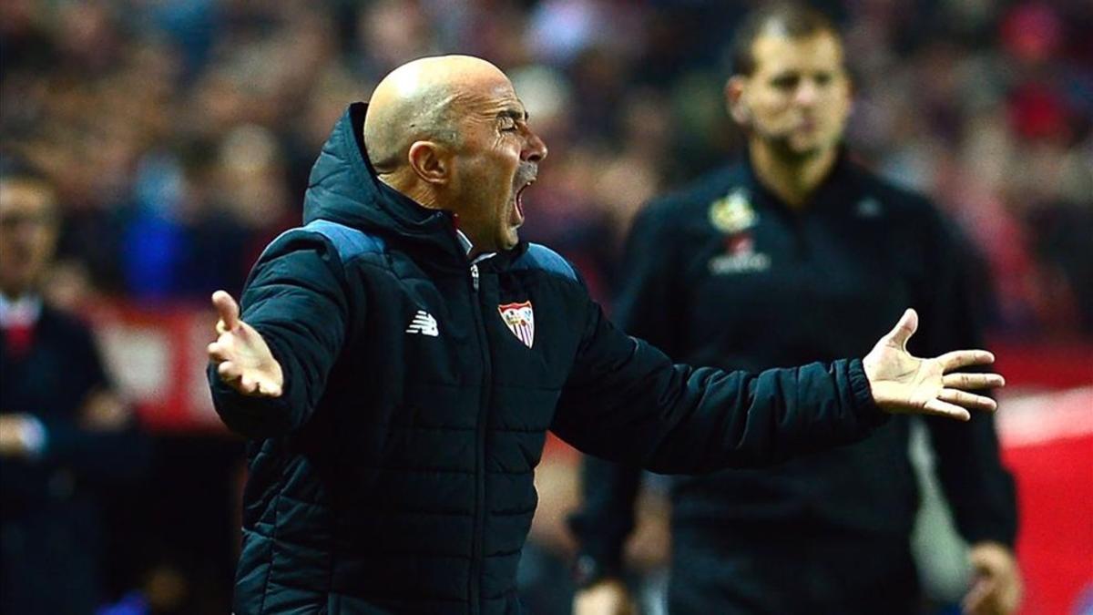 Sampaoli ha demostrado tener una gran personalidad al frente del Sevilla