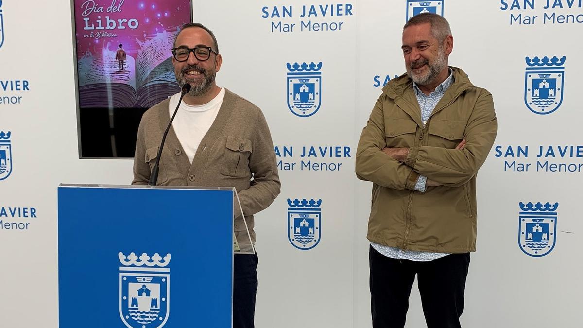 Presentación del Día del Libro en San Javier.