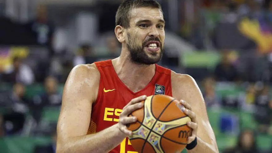 Marc Gasol se incorpora al equipo para jugar contra Francia