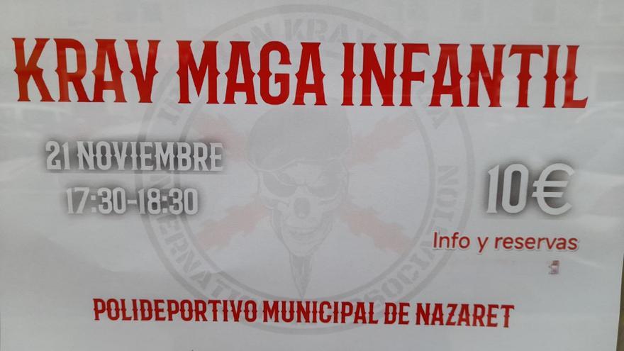 El PSOE denuncia un curso infantil de lucha y defensa personal de las Fuerzas de Defensa Israelíes en Nazaret