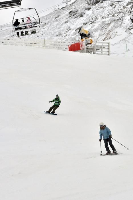 Reapertura de la temporada de esquí en Pajares