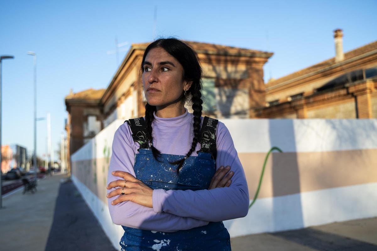 Un mural para la cárcel vieja de Cáceres