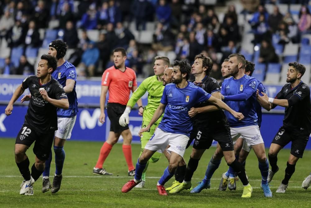 Real Oviedo - Huesca, en imágenes