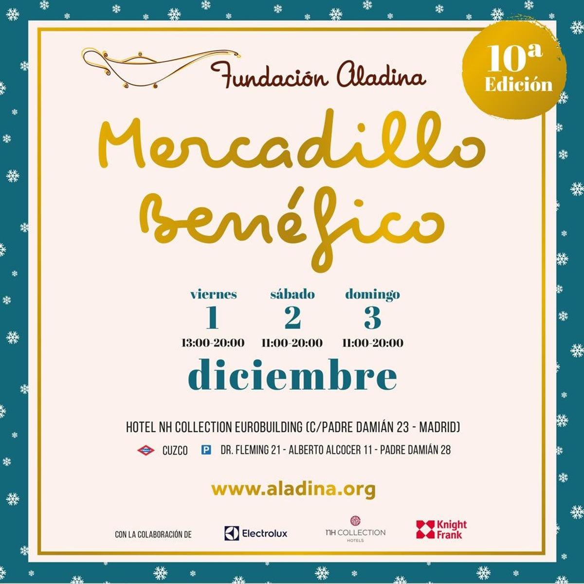 Mercadillo Benefico de la Fundación Aladina