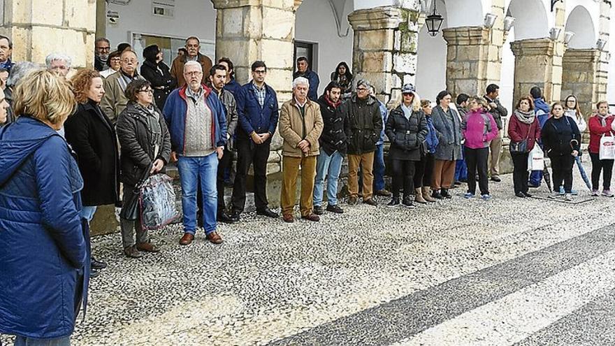 Concentración contra la violencia de género