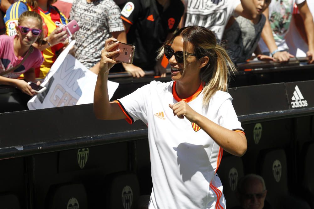 Tamara Gorro, en la presentación de Garay