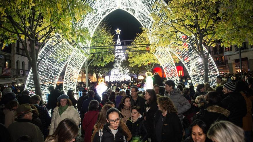 El encendido navideño de Plasencia cambia de hora