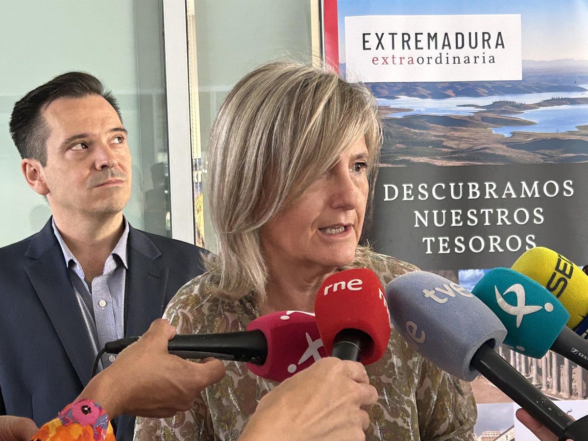 La consejera de Turismo, Victoria Bazaga.