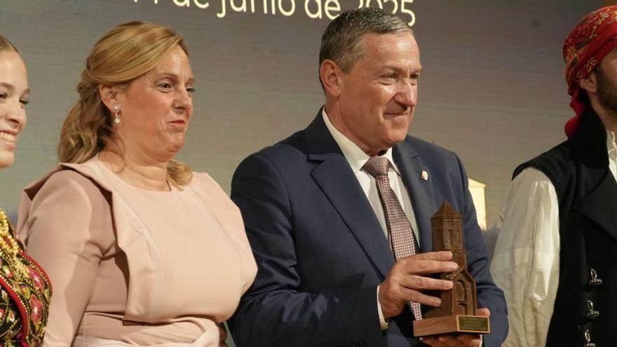 Faúndez, reconocido con el galardón de la Mancomunidad Campos-Pan-Lampreana (Zamora)