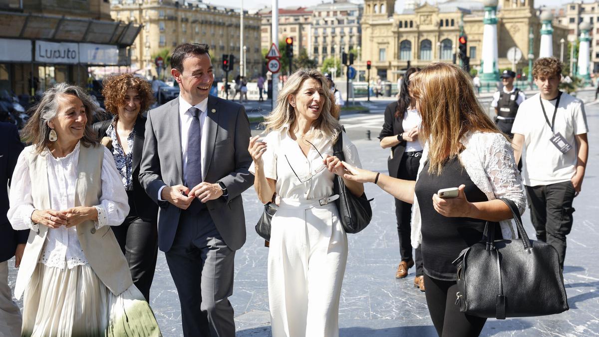 La vicepresidente segunda y ministra de Trabajo y Economía Social, Yolanda Díaz.